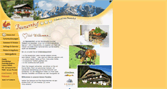 Desktop Screenshot of baumannhof.it